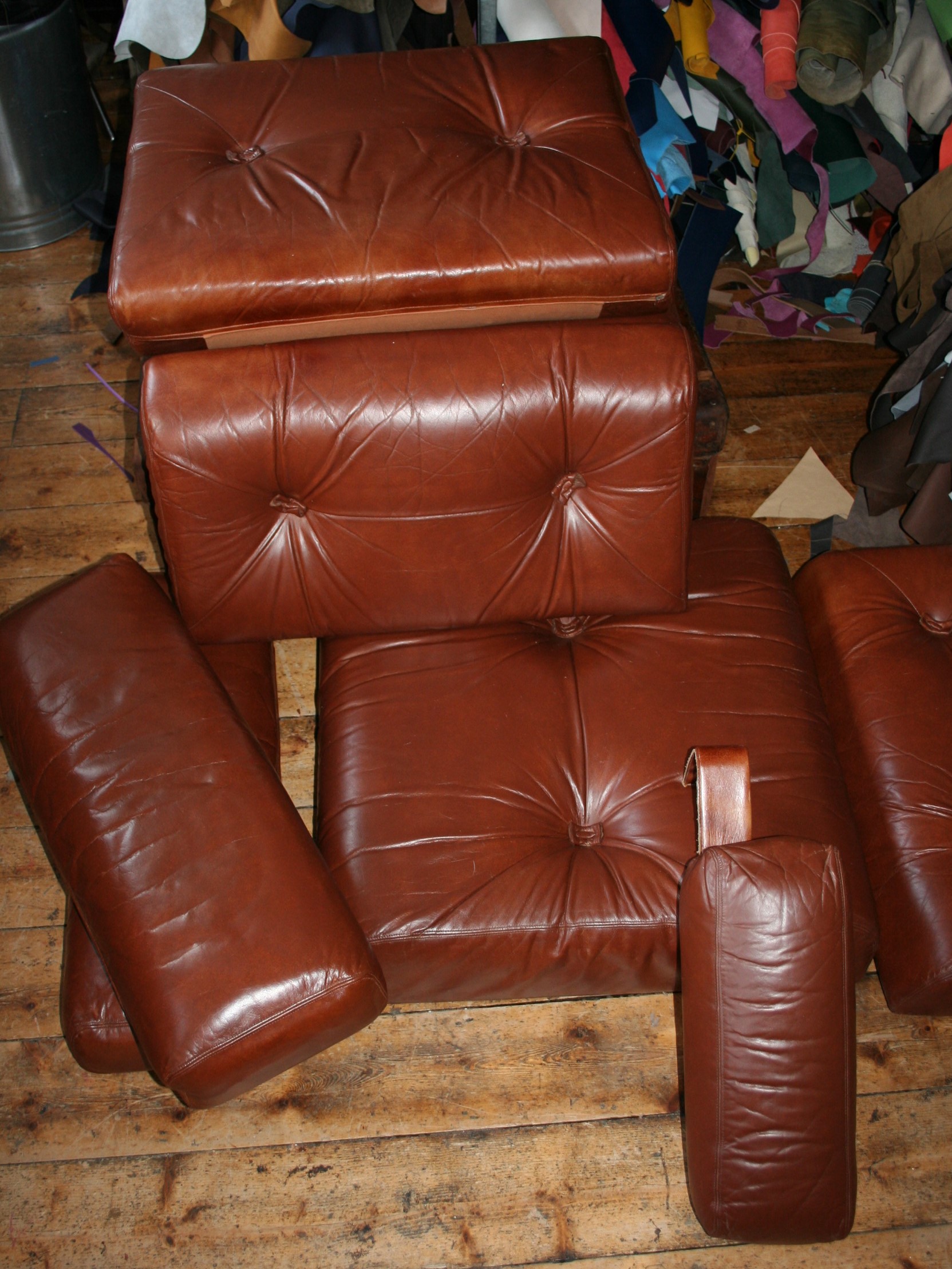 Recoloured Vintage sofa